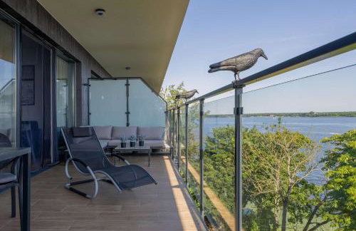 Modern Apartment by the Lake with Parking & Sauna in Zegrze by Noclegi Renters - Foto 26