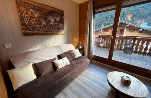 Châtel : 2 pièces pour 4 pers, terrasse, parking - FR-1-198-224 - Photo 13