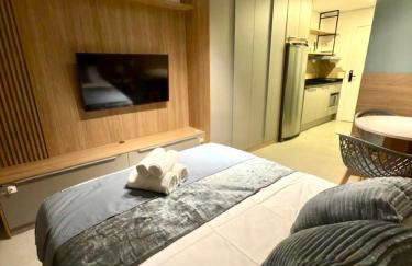 Studio Moema Completo Com Vaga Grátis e Localização Premium - Foto 3