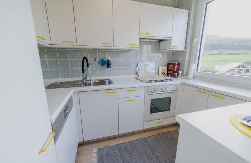 Ferienhaus Schöne Aussicht Ferienwohnung Gelb - Foto 3