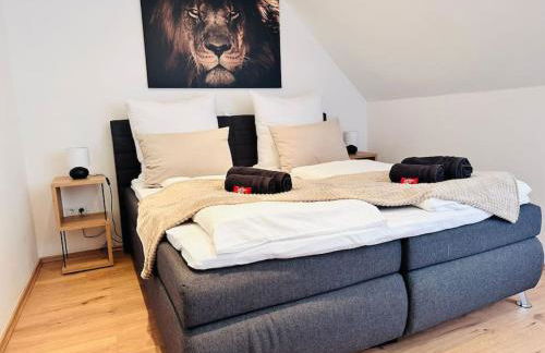 FeWo für 6 Personen WLAN Balkon Parken Stilvoll - Foto 9