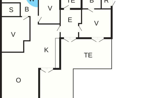 8 Person Holiday Home in Nysted - Foto 10