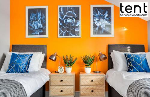 Central 1 BR apt , pkg, great for long term guests - Foto 9