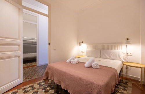 EG42B - Piso modernista 6 pax con WIFI en centro Barcelona - Foto 24