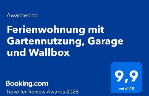 Ferienwohnung mit Gartennutzung, Garage und Wallbox - Foto 2