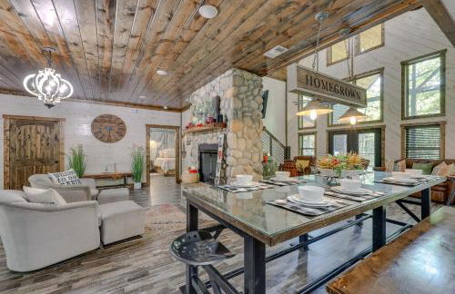 Hot Tub and Forest Views Broken Bow Group Haven! - Foto 8