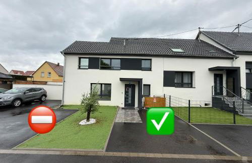 Full House, Jacuzzi, Netflix, 8 pers, free Parking 10' Colmar - Foto 43