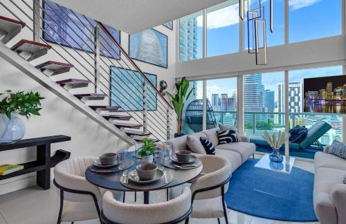 Brickell Residence 2BR Loft with amazing views - Foto 33