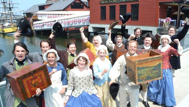 Actors at the Boston Tea Party Ships & Museum