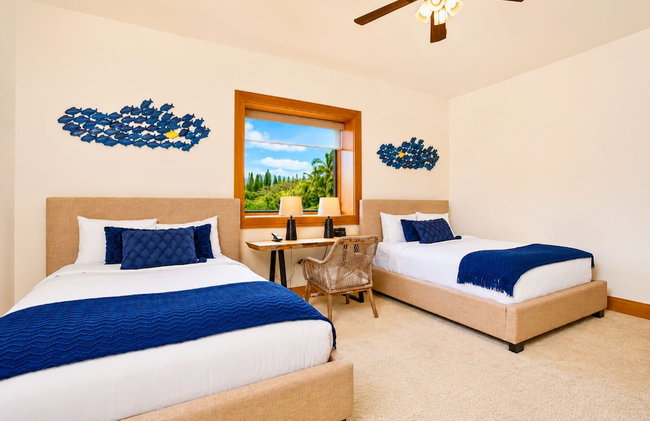 The Resort at Kapalua Bay Ocean View 3 BR Sleeps 8 Luxury Resort Living Complimentary Car with 6 Nights MON-1304 by KBM - Foto 65