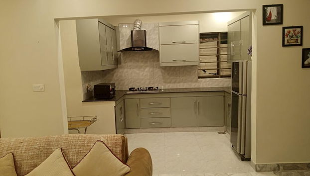 Impeccable 3-bed Apartment in Lahore - Foto 4, Cocina privada
