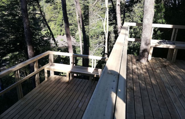 Cabaña Rústica 2 Maravillosa,con Troncos Nativos, con Orilla de Río Trancura - Photo 41