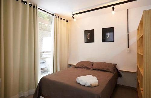 03 - ESTÚDIO com ÁREA PRIVATIVA, Máquina de lavar, Vaga de garagem, Cozinha completa, Wi-fi veloz - Foto 14