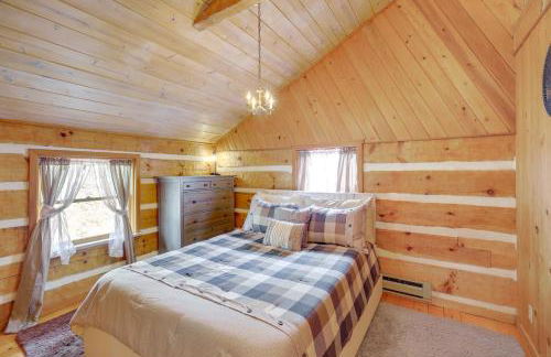 Ashe County Log Cabin Mountain-View Deck, Sauna - Foto 16