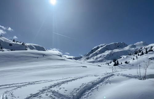 vue splendide montagnes centre village pieds des pistes et remontées Mécaniques - Foto 37