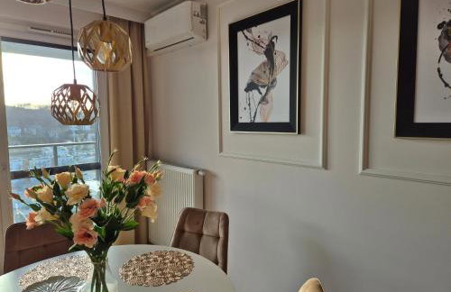 Golden Sky 17 pietro, taras z widokiem na Aquapark - Photo 17