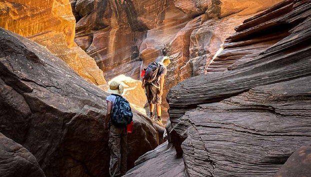 Hiking in Buckskin Gulch Canyon - Foto 5