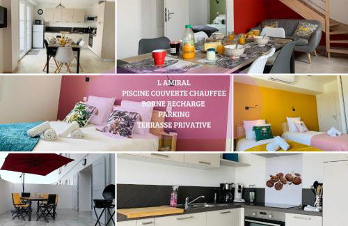 L'AMIRAL Maison avec piscine/parking/wifi/plages 5kms - Foto 10