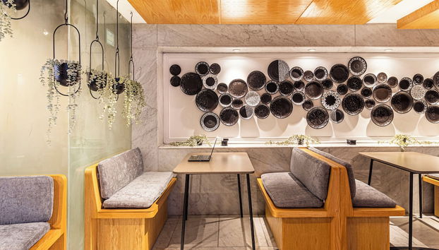 Sala de estar do lobby