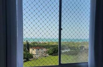 Apto Inteiro - Com roupa de cama e banho - Elevador - Garagem - Wi-fi - Vista Mar de todas as janelas e varanda - Foto 19