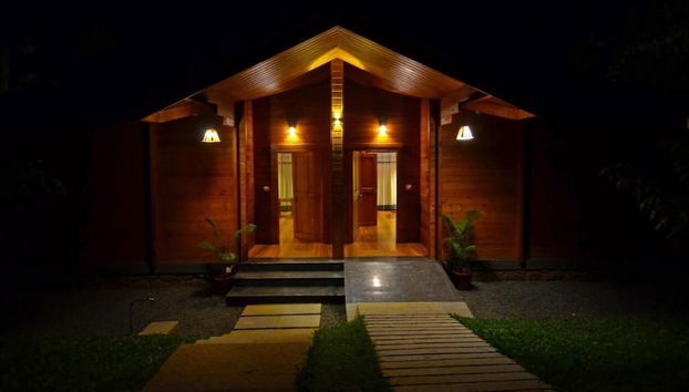 Entrada do alojamento