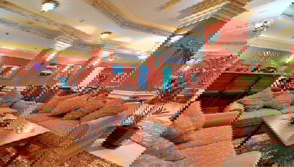 Sitzecke in der Lobby