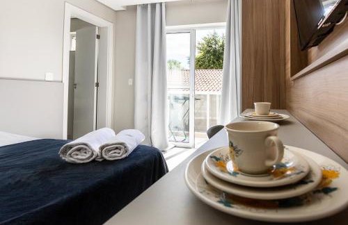 3-Studio lindamente decorado! Ideal para casal!!! - Foto 16