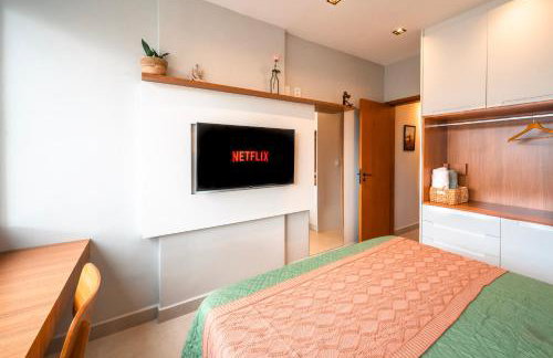 Modern Flamengo Apartment Fast Wi-Fi - 30m Metro - 600m Beach - Foto 26