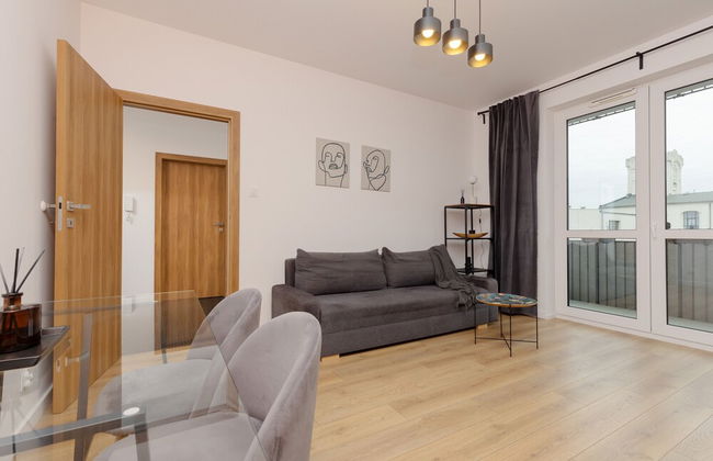 Minimalist Apartment in Łódź by Renters - Foto 18
