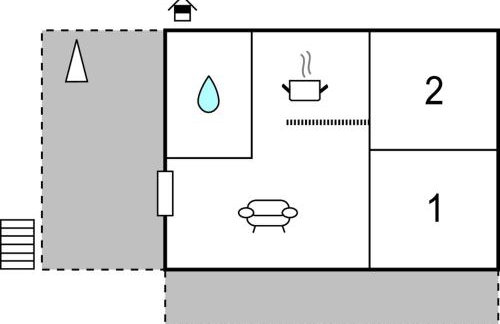2 Bedroom Nice Apartment In Stara Baska - Foto 21