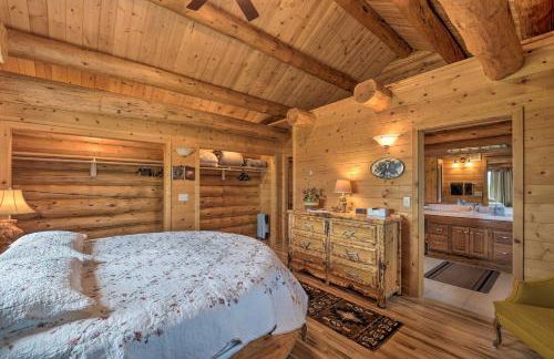 Exquisite Log Home with Lander Valley Views! - Foto 11