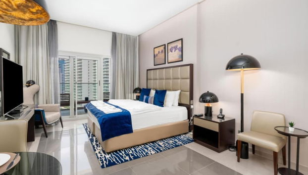 Stunning Studio Near Burj Khalifa - Foto 2, Habitación