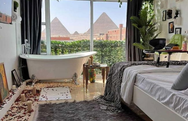 Pharaoh pyramids view - Foto 18