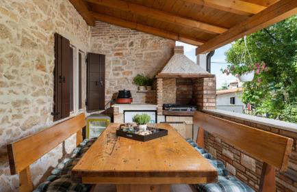 Rustic Villa Stone House with pool in Umag - Foto 28