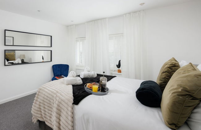 Modern 3 Bed Apartment - Parking - Foto 14