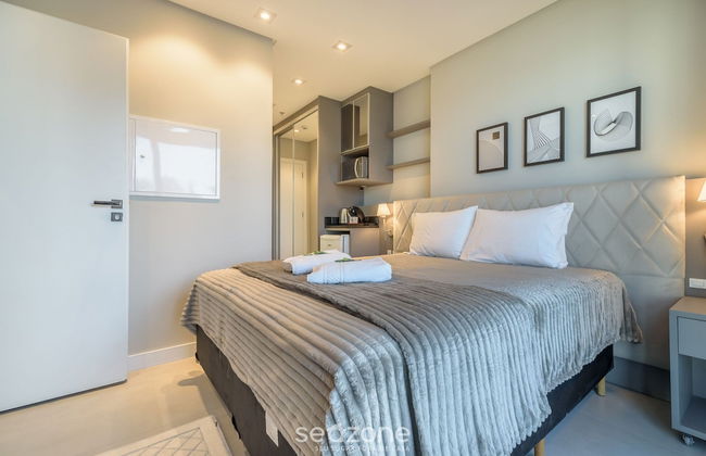 MHFA Studios em Prédio Luxuoso Vista Mar - Foto 2