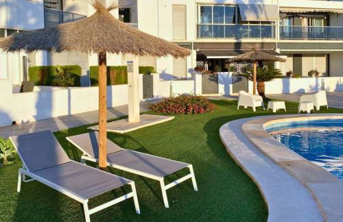 Modern flat with swimming pool terrace and equipped solarium - Foto 42