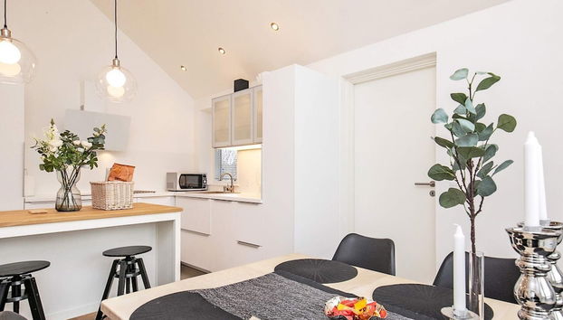 8 Person Holiday Home in Albaek - Foto 4, Cocina privada