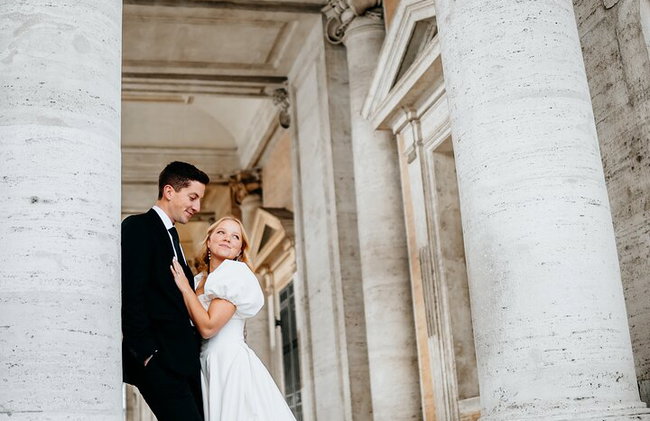 Wedding Honeymoon Photoshoot in Rome - Photo 21