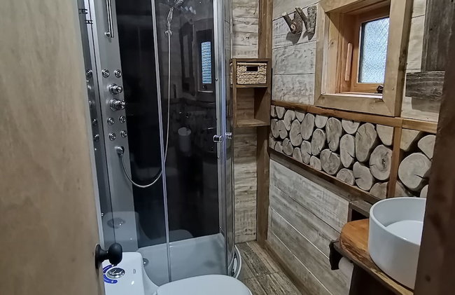Wonderful Rustic Cabin 2, With Native Logs, on the Banks of the Trancura River - Foto 18