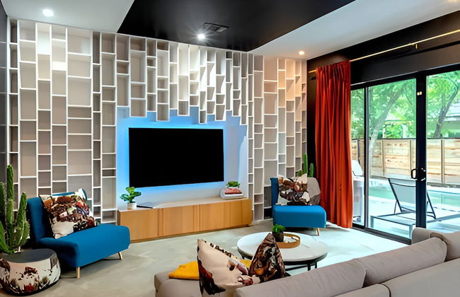 Backyard Pool Oasis Rainey Street 6 min Walk - Foto 4