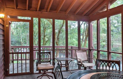 Creekfront Cabin Near Chattanooga with Hot Tub! - Foto 18