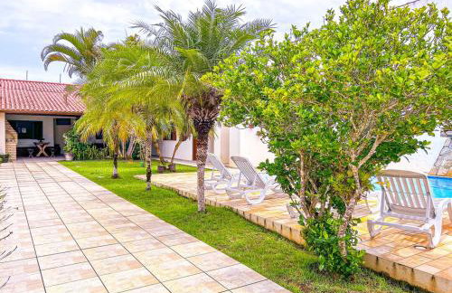 Casa com churrasqueira e piscina em Itanhaem - Foto 44