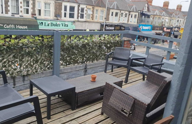 3-bed Apartment Roof Terrace Near Cardiff Centre - Foto 9