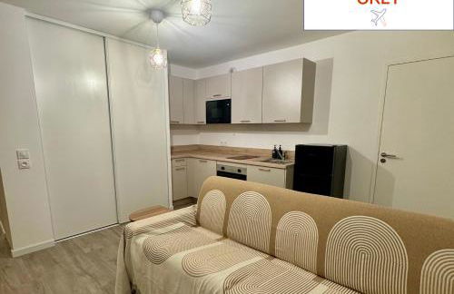 Studio moderne et tout équipé, proche du RER, Paris & aéroport d'Orly en 20 min, lit bébé sur demande - Foto 2