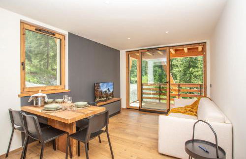 FLORA ALPINA EXPERIENCE - "Ski-to-Door" Brand New Chalet Apartments with Indoor Garage and Mountain View - Foto 4