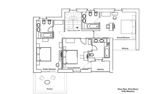 Holiday Home Romantische Villa mit Meerblick- Pool und Jacuzz by Interhome - Foto 43