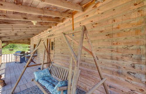 Bellevue Log Cabin with Gas Grill and Creek Access - Foto 21