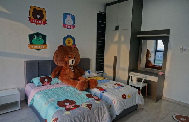 Line Friends Homestay Atlantis Melaka - Foto 4