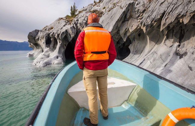 Paseo en barco por las cuevas de mármol de Puerto Tranquilo - Foto 8